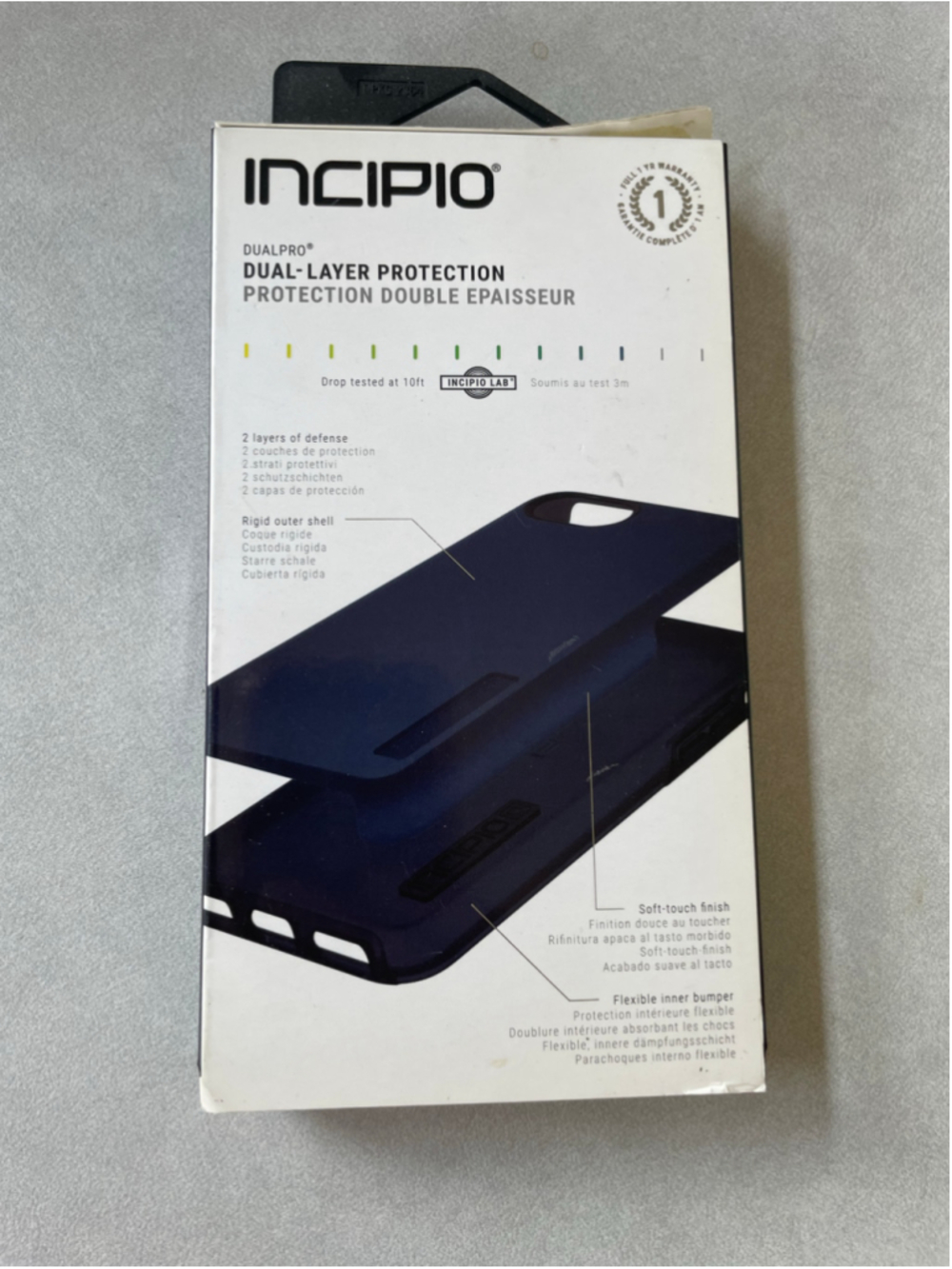 Incipio DualPro Case for iPhone 8/7/6s/6 in Blue
